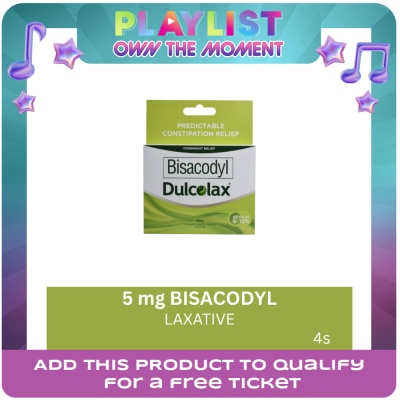 DULCOLAX - Bisacodyl 4 Enteric- Coated Tablets