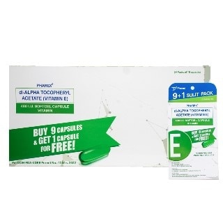 PHAREX Vitamin E 400 IU 9 Plus 1 Promo Pack