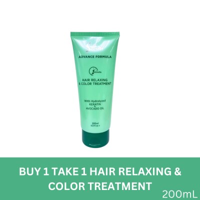 SILK SECRETS SILK SECRETS Hair Relaxing & Color Treatment with Hydrolyzed Keratin + Avocado Oil 200ml Buy 1 Take 1