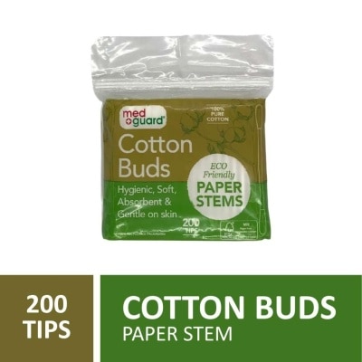 MED GUARD MED GUARD Cotton Buds Paper Stem 200T