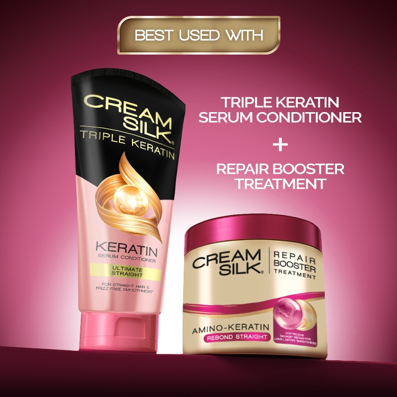 Creamsilk Treatment Keratin Rebond Straight 18ml 6x