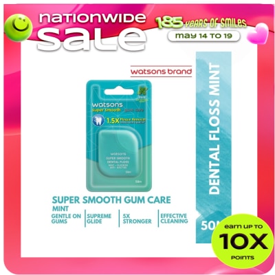 WATSONS - Love My Smile Dental Floss with Refill 50m - Mint