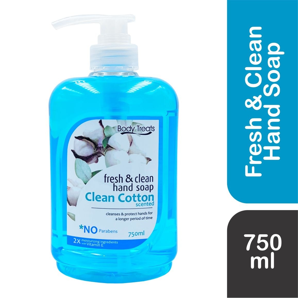 Fresh and Clean hand Soap Clean Cotton Scented 750ml