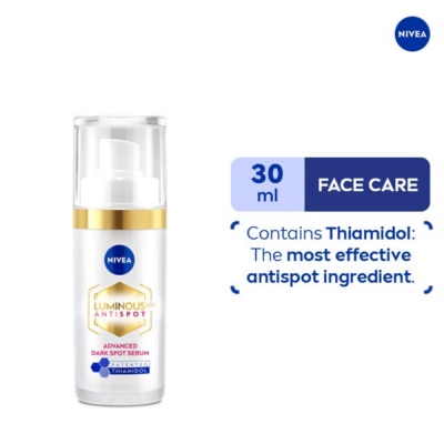 NIVEA - NIVEA Face Care LUMINOUS 630 SPOTCLEAR Serum for dark spots with hyalluronic acid + vitamin e 30ml