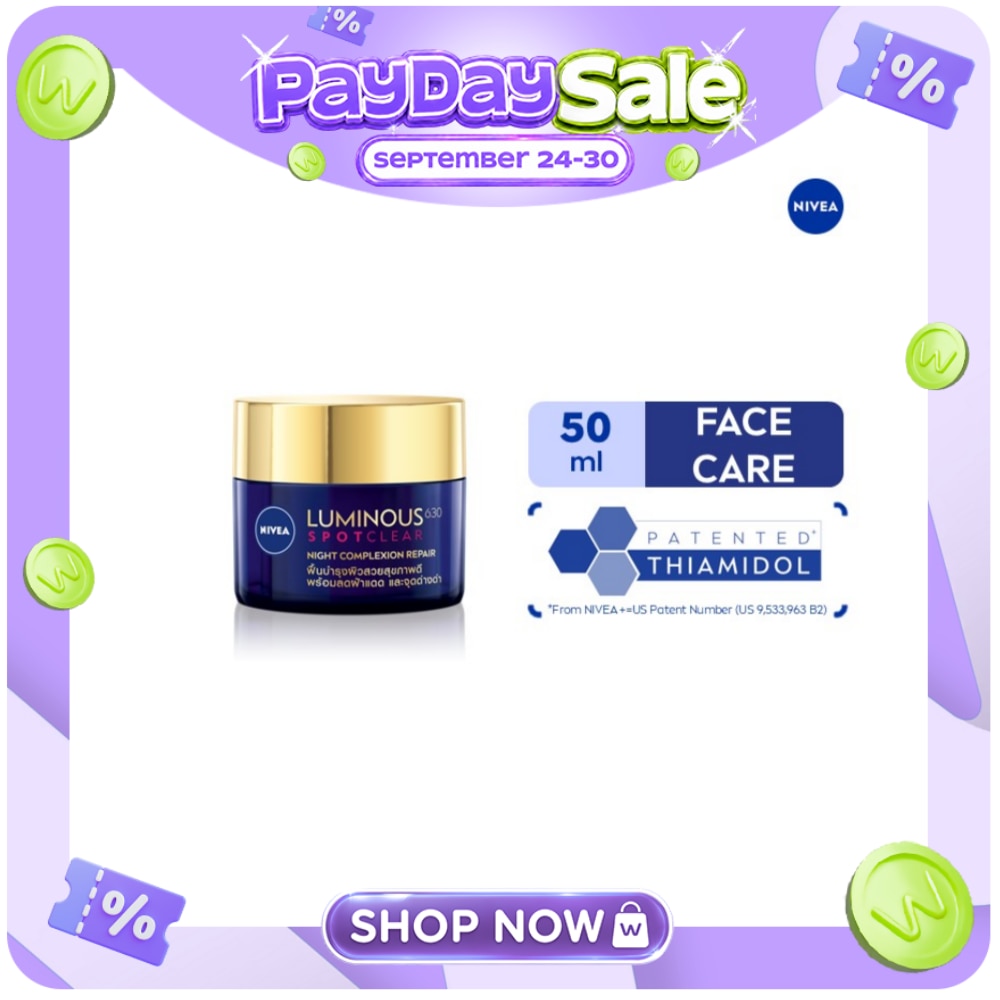 NIVEA Luminous 630 Night Repair 50Ml image