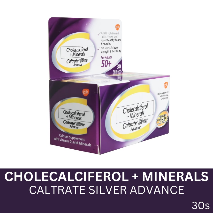 CALTRATE Silver Advance Plus 30 Tablets