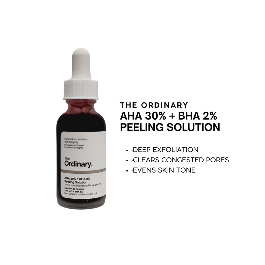 The Ordinary AHA 30% + BHA 2% Peeling Solution 30ML