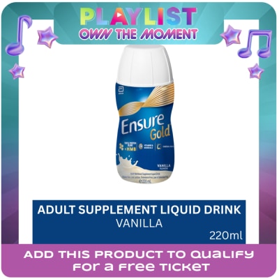 ENSURE - ENSURE Gold Vanilla HMB Bottle 220ML