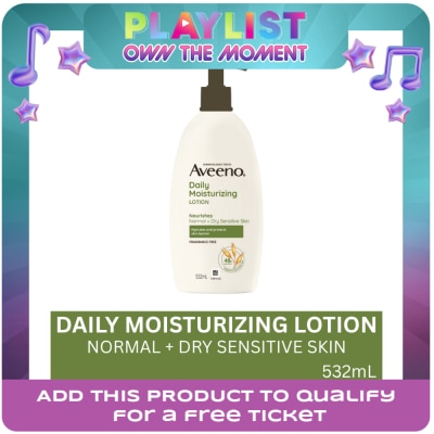 AVEENO - Aveeno Daily Moisturizing Body Lotion 532ml - Moisturizing Lotion for Normal to Dry/Sensitive Skin