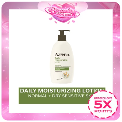 AVEENO - Aveeno Daily Moisturizing Body Lotion 532ml - Moisturizing Lotion for Normal to Dry/Sensitive Skin