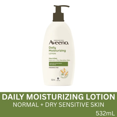 AVEENO Aveeno Daily Moisturizing Body Lotion 532ml - Moisturizing Lotion for Normal to Dry/Sensitive Skin