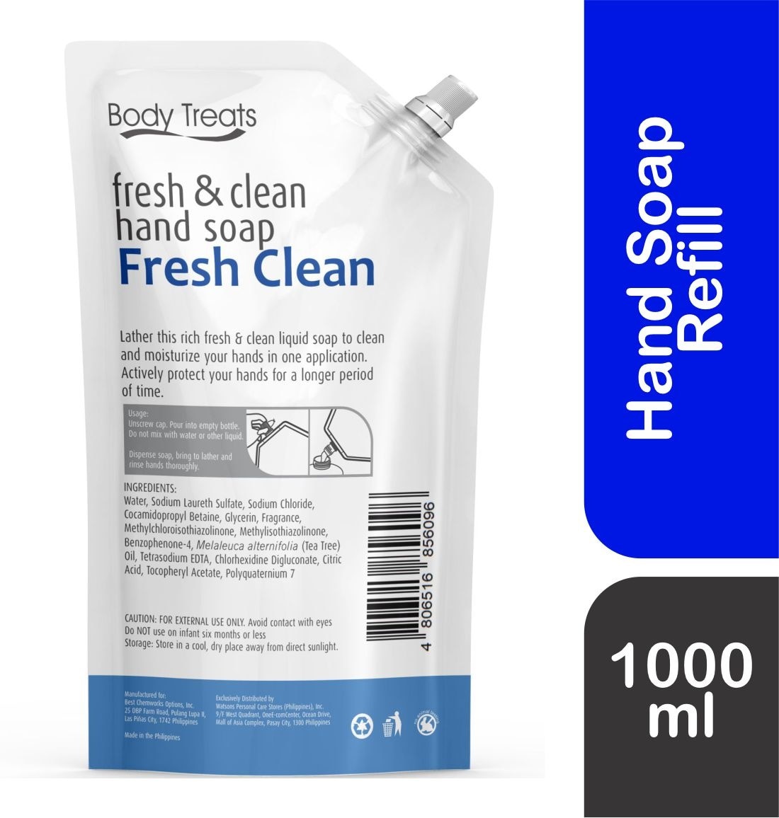 Fresh & Clean Hand Soap Fresh Clean Scented Refill 1000ml