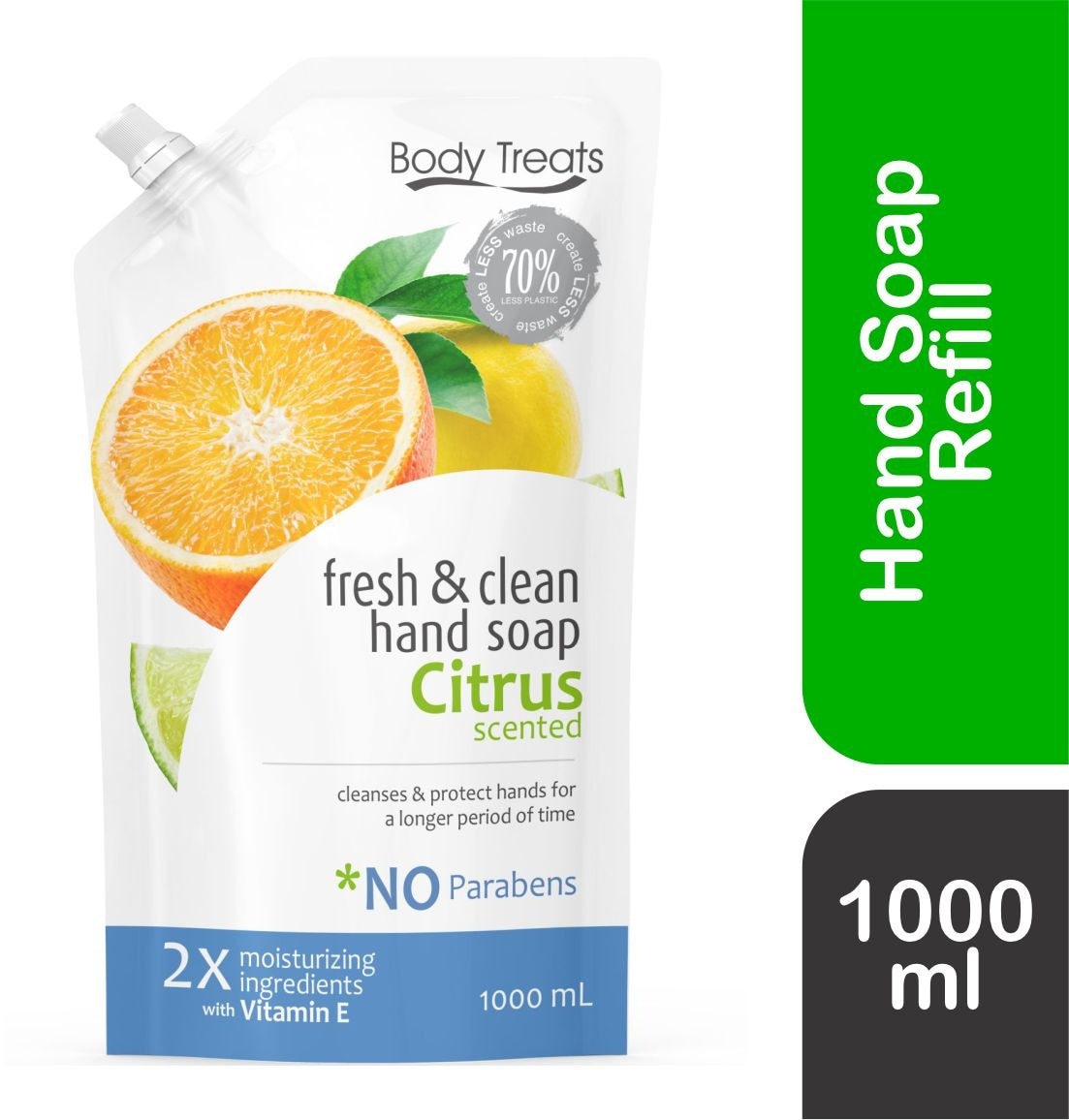 Fresh & Clean Hand Soap Citrus Scented Refill 1000ml