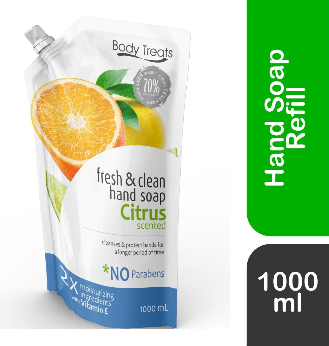 Fresh & Clean Hand Soap Citrus Scented Refill 1000ml