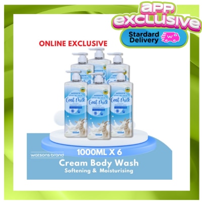 WATSONS WATSONS love my skin goat scented cream body wash 6s 1000ml