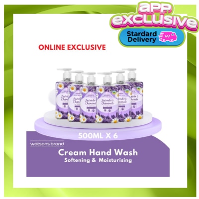 WATSONS WATSONS love my skin Lavander & chamomile scented gel hand wash 6s 500ml