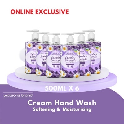 WATSONS - WATSONS love my skin Lavander & chamomile scented gel hand wash 6s 500ml