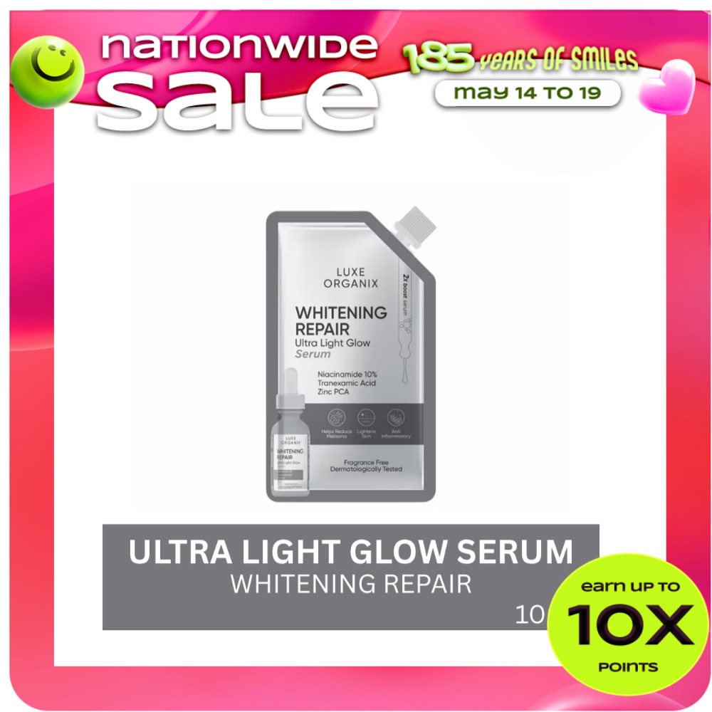 LUXE ORGANIX Whitening repair Serum Niacinamide 10% Sachet 7ml