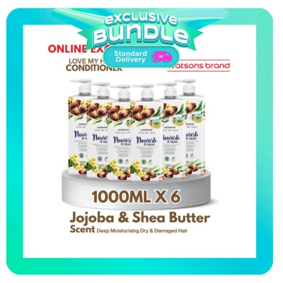 WATSONS - WATSONS love my hair Nourish & repair keratin Booster jojoba & shea butter 6s 1L