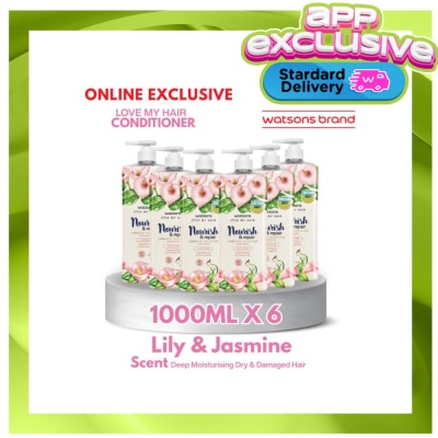 WATSONS WATSONS love my hair nourish& repair keratin booster lilac & jasmine 6s 1L