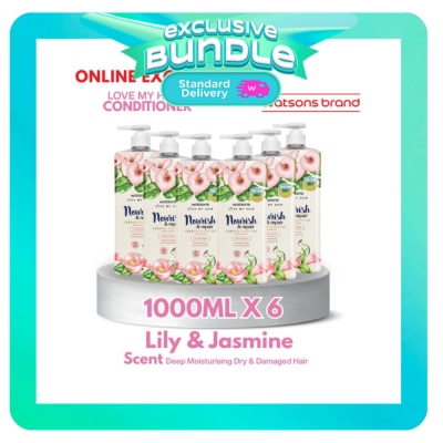 WATSONS - WATSONS love my hair nourish& repair keratin booster lilac & jasmine 6s 1L