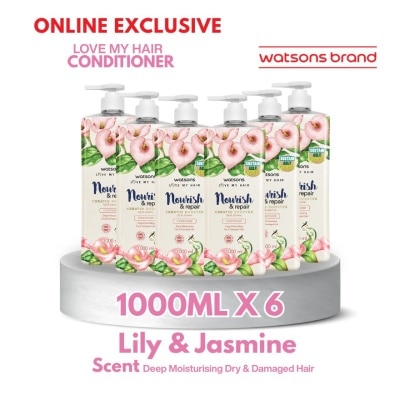 WATSONS WATSONS love my hair nourish& repair keratin booster lilac & jasmine 6s 1L