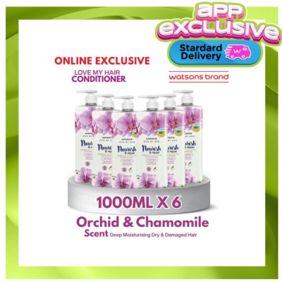 WATSONS WATSONS love my hair noursh & repair keratin booster orchid & chamomile 6s 1L