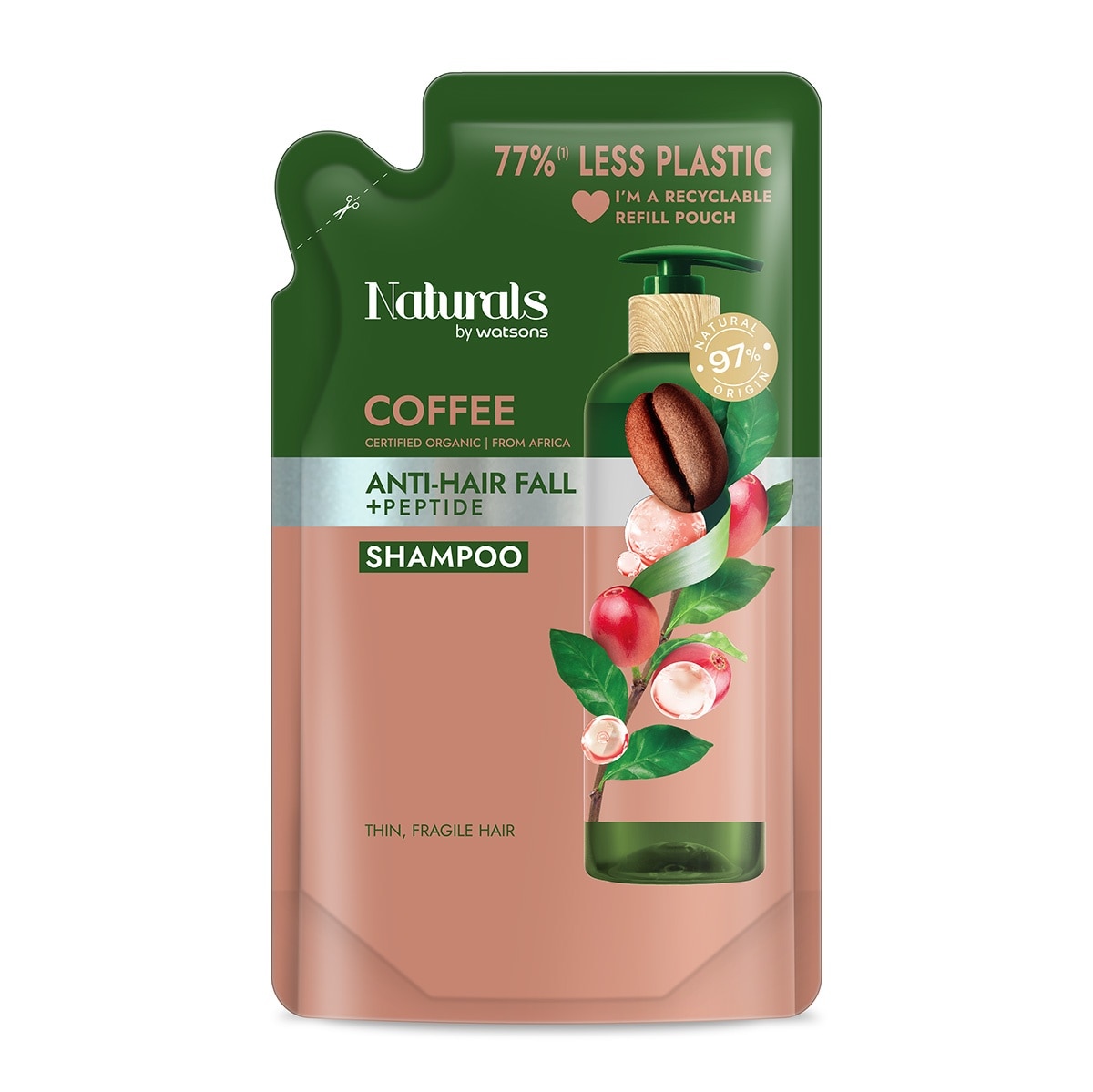 Coffee Shampoo Refill 450ml
