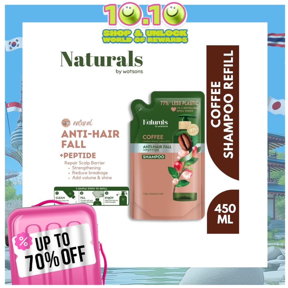 Coffee Shampoo Refill 450ml