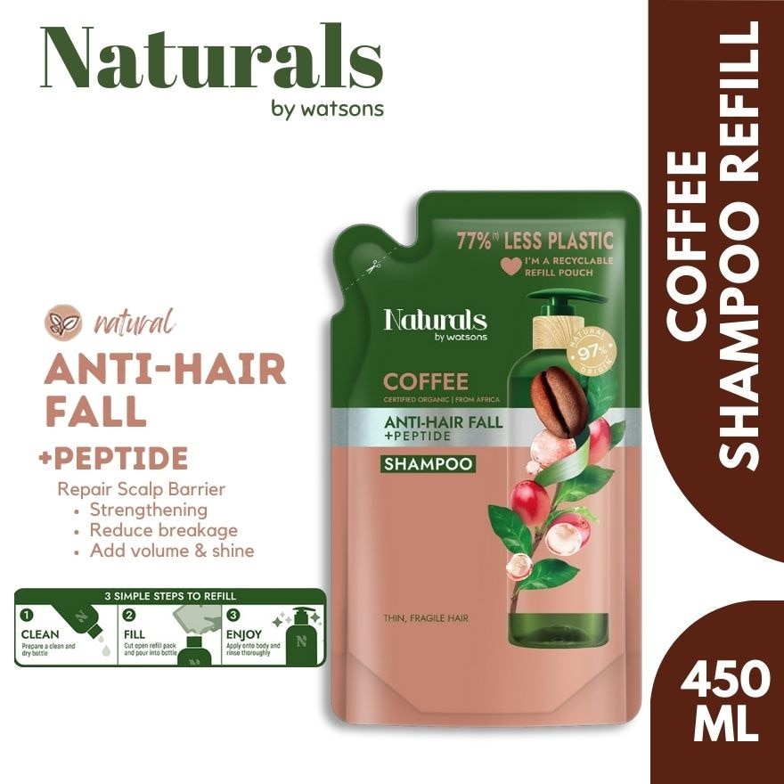Coffee Shampoo Refill 450ml