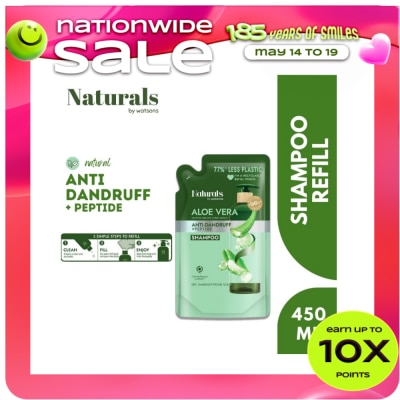 NATURALS WS - Aloe Vera Shampoo Refill 450ml
