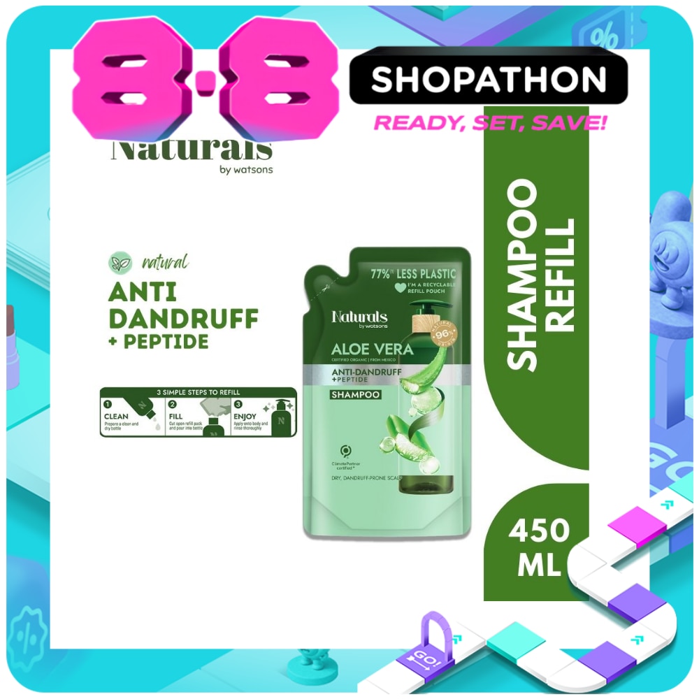 Aloe Vera Shampoo Refill 450ml image