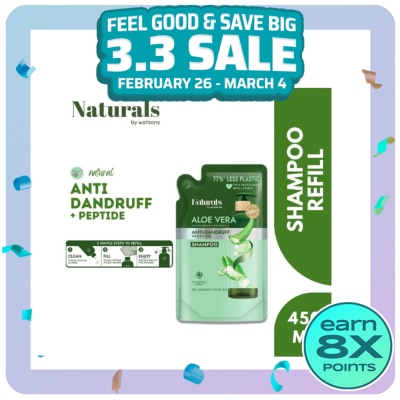 NATURALS WS Aloe Vera Shampoo Refill 450ml