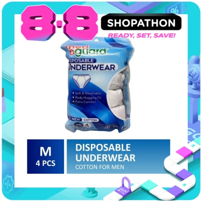 MED GUARD - Disposable Underwear Cotton for Men 4s image