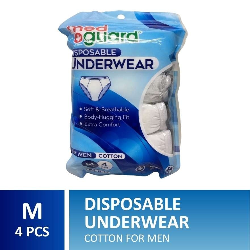 Disposable Underwear Cotton for Men 4s
