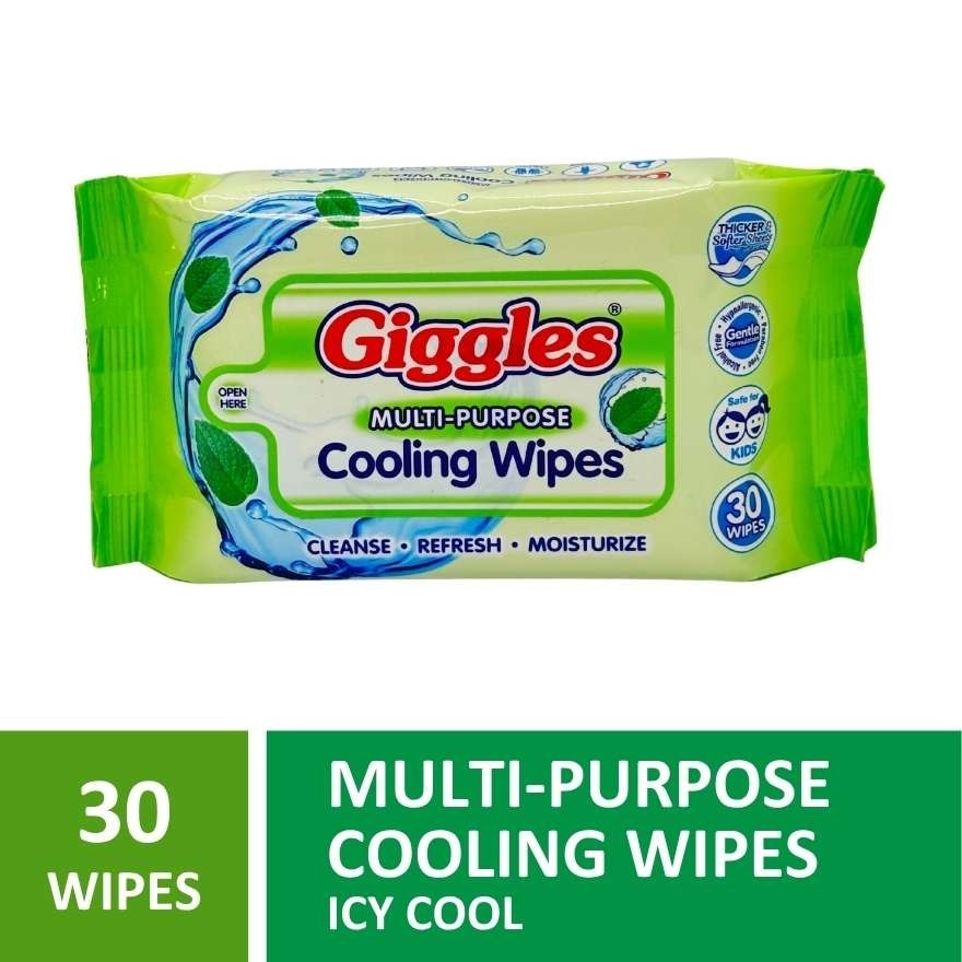 GIGGLES Multi-purpose Cooling Wipes 30W