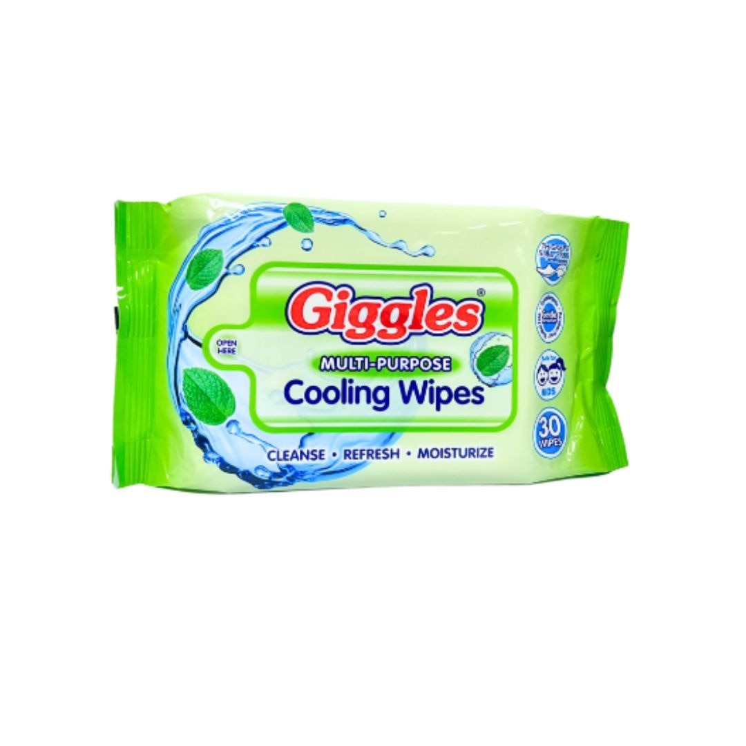 GIGGLES Multi-purpose Cooling Wipes 60W