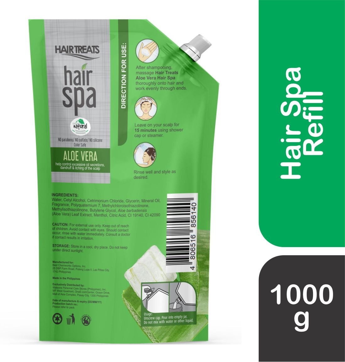Hair Spa Aloe Vera 1000g