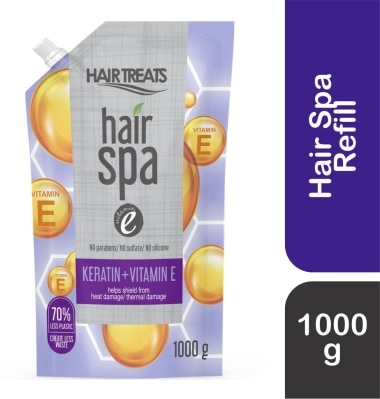 HAIR TREATS Hair Spa Keratin + Vitamin E 1000g