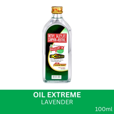 EFFICASCENT OIL OIL Extreme with Lavender Scent 100ml