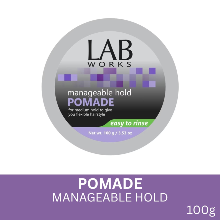LABWORKS POMADE MANAGEABLE HOLD 100G