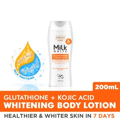 FRESH FRESH Skinlab Milk White Glutathione + Kojic Whitening Body Lotion 200ml