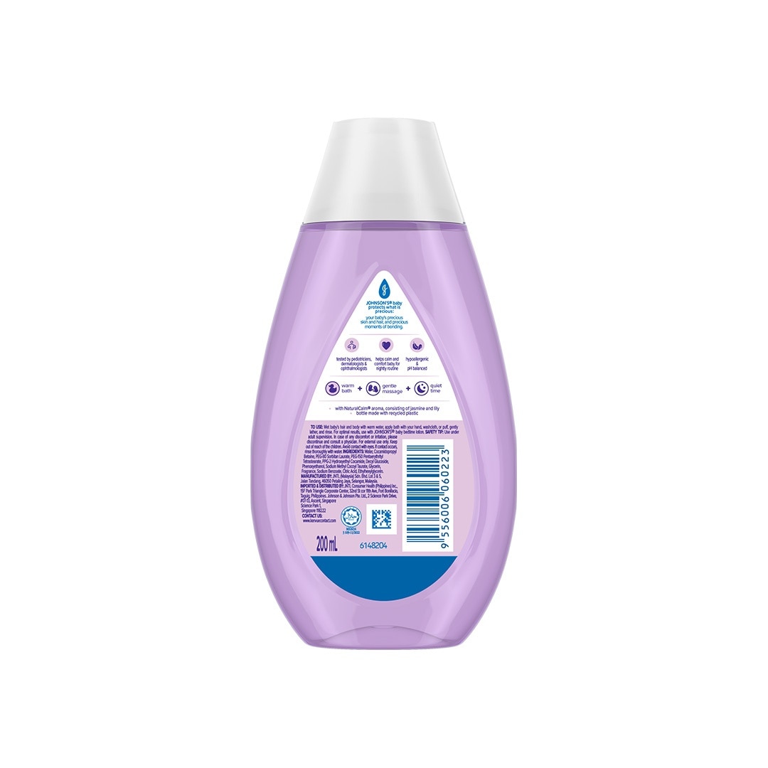 Johnson'S Bedtime Baby Wash 200ml - Baby Essentials, Baby Care, Baby Bath, Body Wash For Baby
