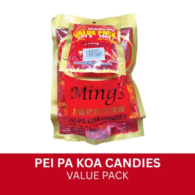 MINGS Mings Pei Pa Koa Candy Value Pack