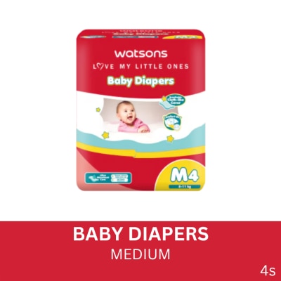 WATSONS Love My Little Ones Baby Diaper Medium 4s