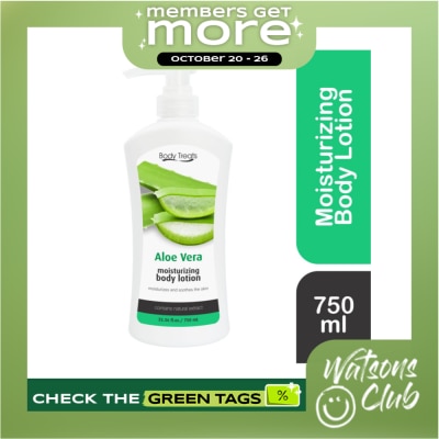 BODY TREATS ALOE VERA MOISTURIZING BODY LOTION image