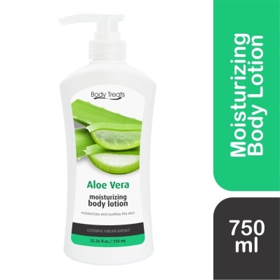 BODY TREATS ALOE VERA MOISTURIZING BODY LOTION