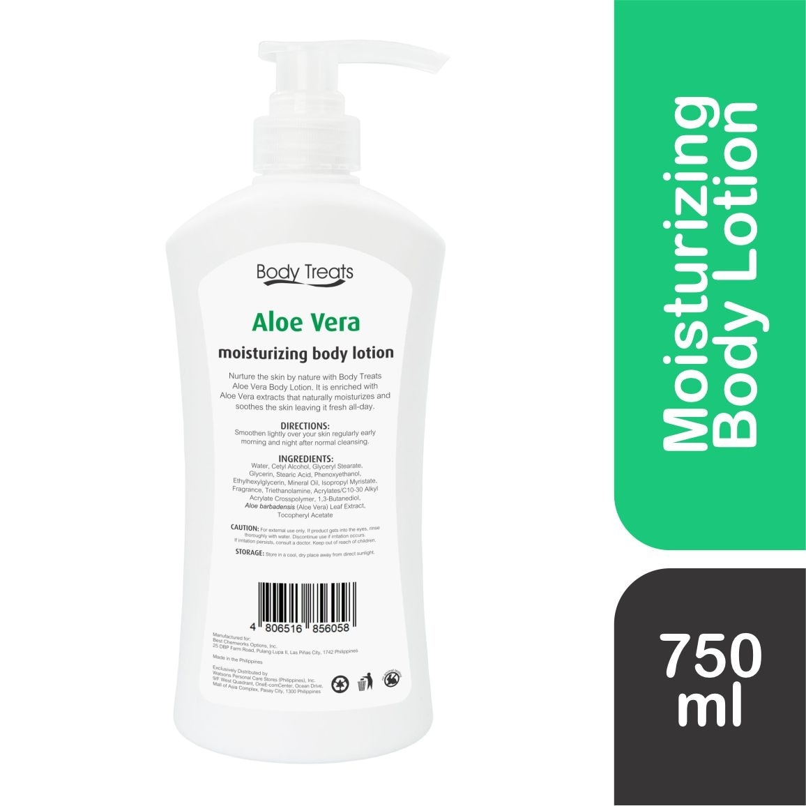 ALOE VERA MOISTURIZING BODY LOTION