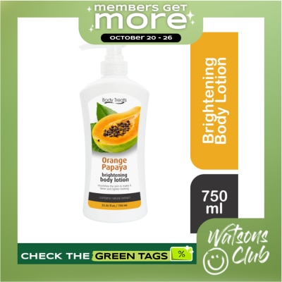 BODY TREATS ORANGE PAPAYA BRIGHTENING BODY LOTION image
