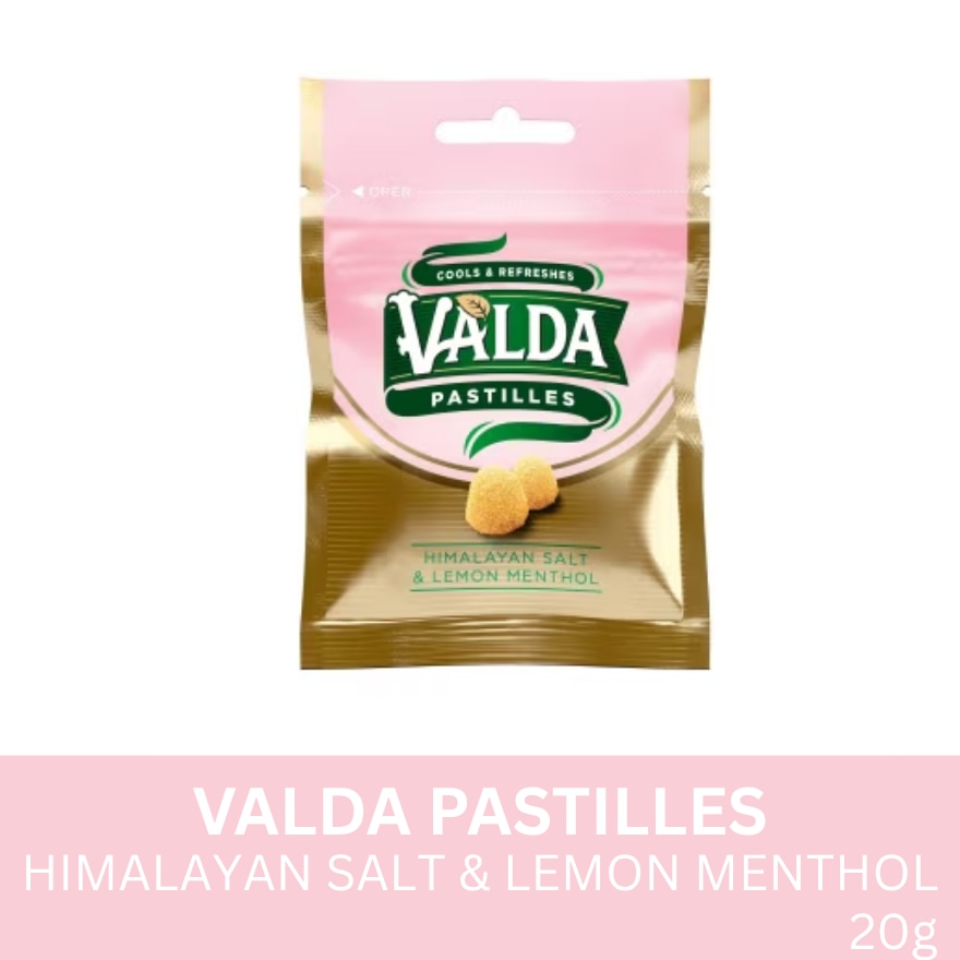 Pastilles Himalayan Salt & Lemon Menthol 20g